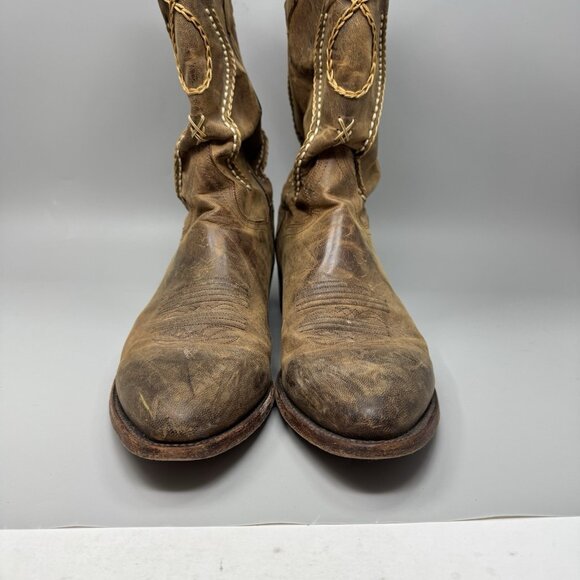 Mens Dan Post Cowboy Boots Size 12D DP26682  Leather Brown Western Country main image 4